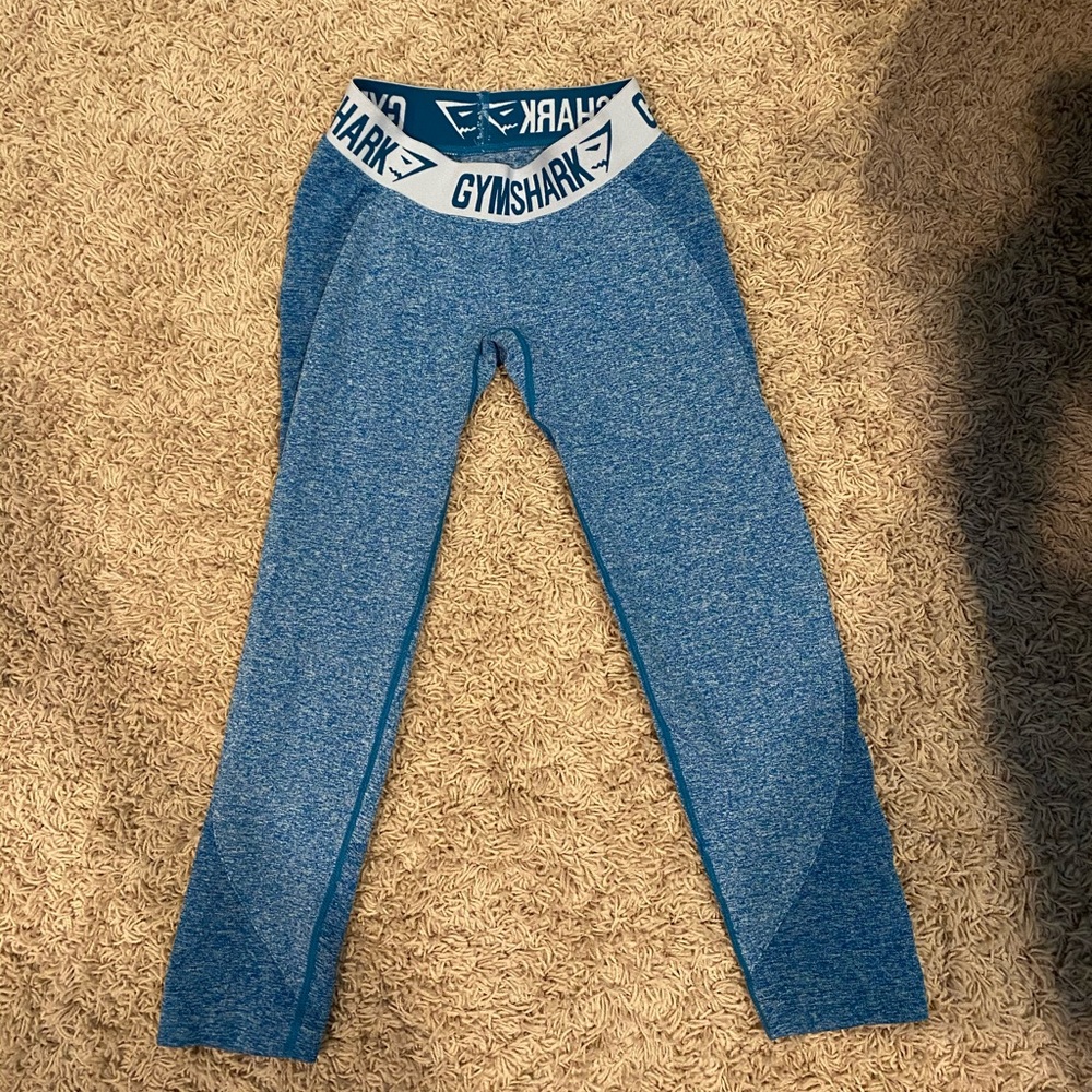 Turquoise Gymshark Flex leggings